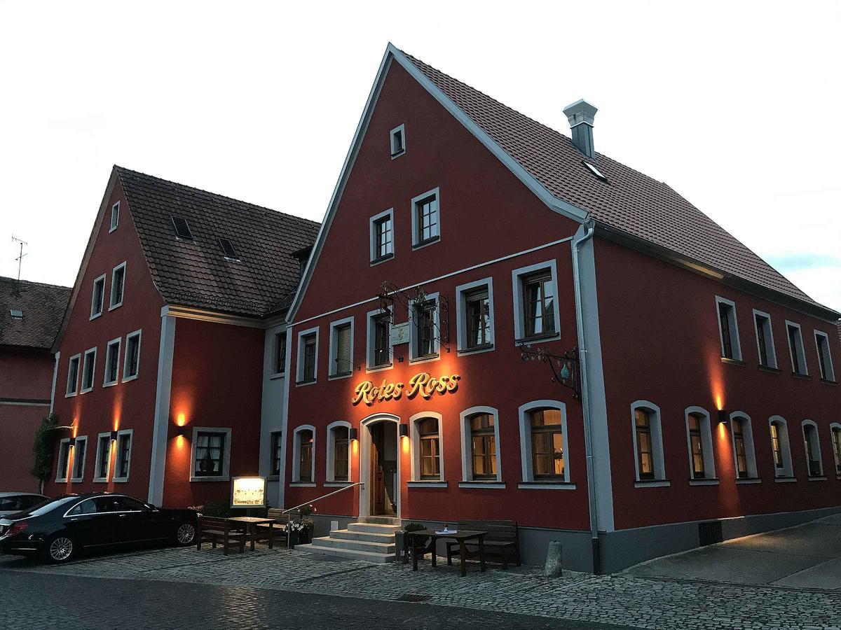 Hotel-Gasthof Rotes Ross Markt Einersheim 외부 사진