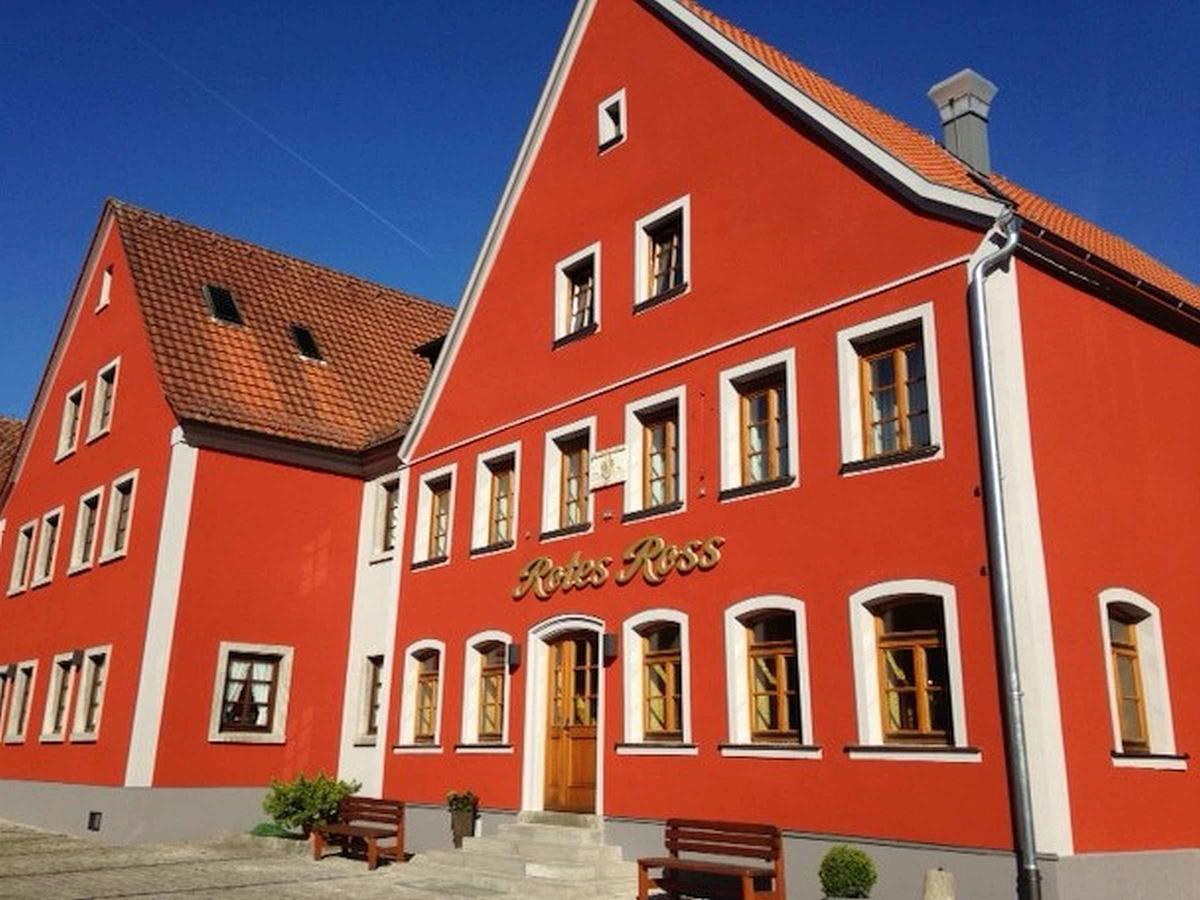 Hotel-Gasthof Rotes Ross Markt Einersheim 외부 사진